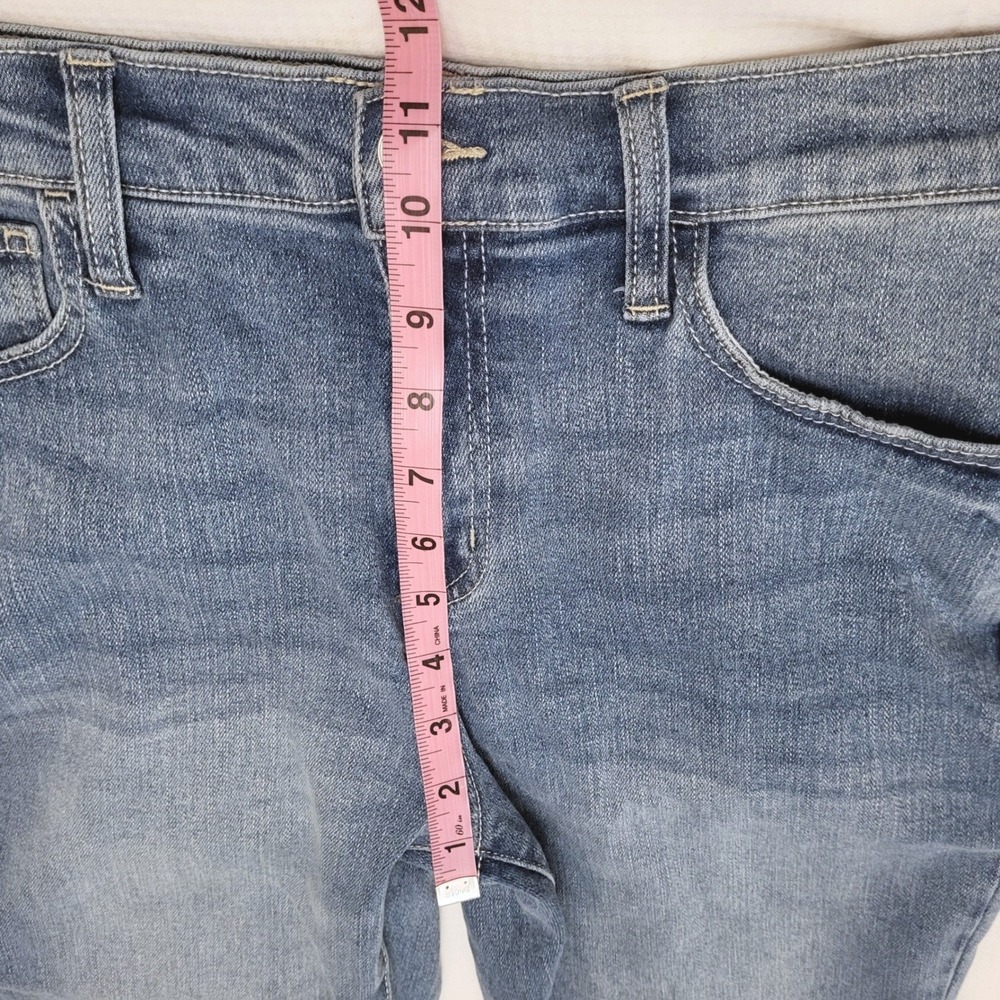 NWT Express Mid Rise Medium Wash Bootcut Stretch Classic Jeans 12 - Picture 10 of 11
